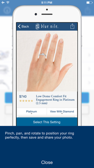 【免費生活App】Blue Nile - Diamond Engagement Rings, Wedding Bands & Fine Jewelry-APP點子