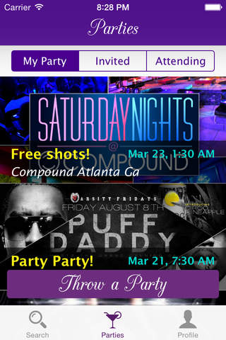 Where the Party App screenshot 4