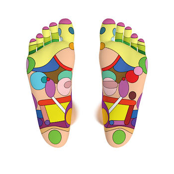 Foot Reflexology Chart LOGO-APP點子