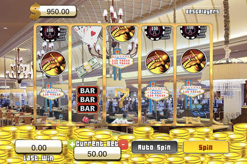 ` AAA Casino Slots Machine - De Luxe Ace of Spades Vegas Hotel screenshot 3