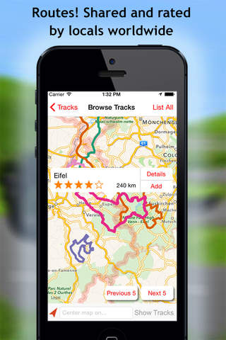 MotoMap - Motorcycle Navigation, Ride Tracking and Scenic Route Touring screenshot 3