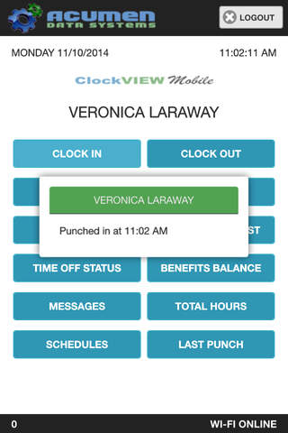 ClockVIEW Mobile screenshot 2