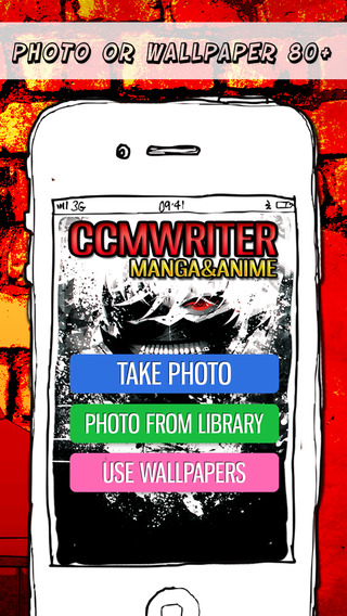 CCMWriter - Manga Anime Studio Design Text and Photos Camera 