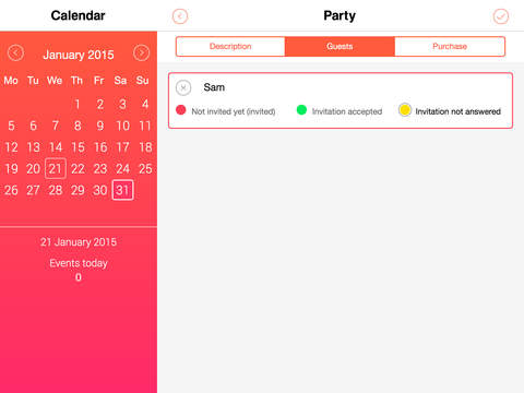 【免費商業App】Party Calendar GOLD-APP點子