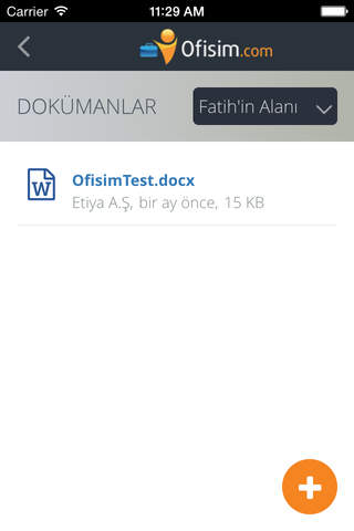 Ofisim.com screenshot 2