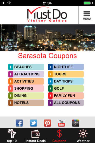 Must Do Sarasota and Siesta Key - Visitor Guide screenshot 3