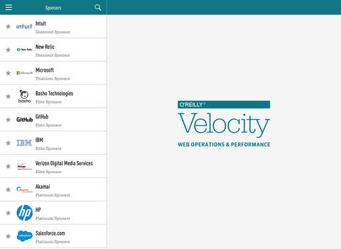 【免費書籍App】Velocity Conference – the Official Event App for the O’Reilly Velocity Conference-APP點子