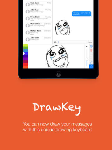 免費下載工具APP|DrawKey drawing keyboard for iOS8 app開箱文|APP開箱王