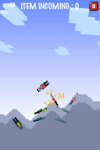 A Pixel Block Mine Fishing Game GRAND - 8-Bit Zombie Fish Slice Survival screenshot 3