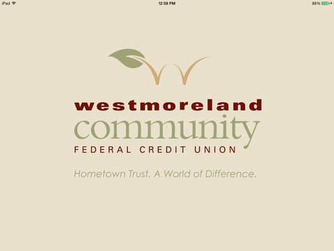 Westmoreland Community Federal Credit Union for iPad