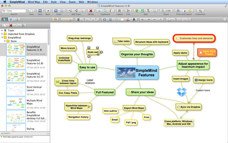 simplemind 1.9.