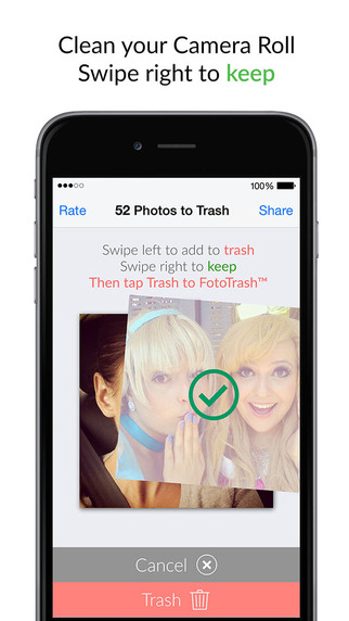 【免費攝影App】FotoTrash™ - Quick Selfie Trasher!-APP點子