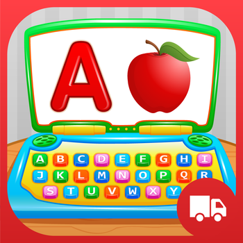 My First ABC Laptop - Learning Alphabet Letters Game for Toddlers and Preschool Kids 遊戲 App LOGO-APP開箱王