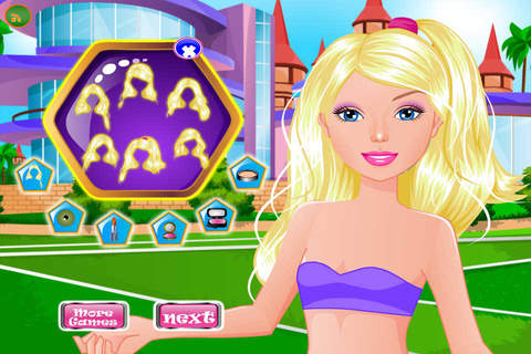 School Girl Dress up - Makeover Game screenshot 2