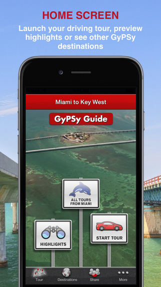 【免費旅遊App】Miami to Key West GyPSy Tour-APP點子