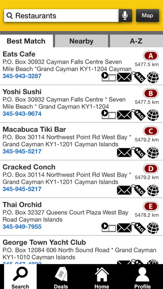 【免費商業App】Cayman Islands Yellow Pages-APP點子