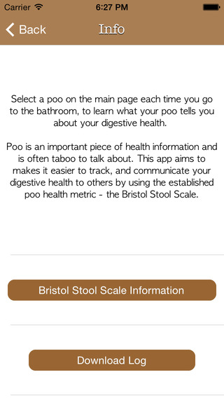 【免費健康App】Poo - Track Your Digestive Health With The Bristol Stool Scale-APP點子