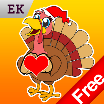 Emoji Kingdom Free  - Christmas Turkey Emoticons LOGO-APP點子