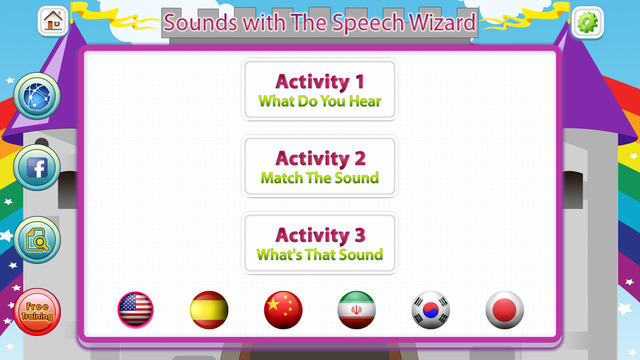 Sounds with The Speech Wizard