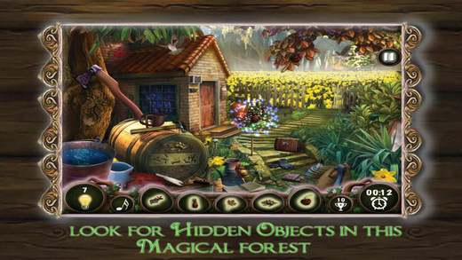 【免費遊戲App】Town of Forest Hidden Objects-APP點子