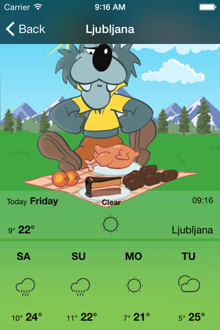 Weather by Miki Muster Lite screenshot 4