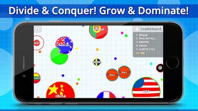 Screenshots of Agar.io for iPhone