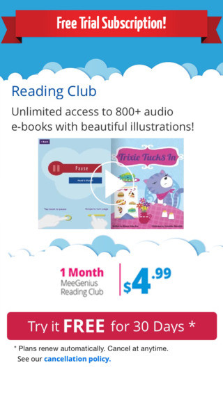 免費下載書籍APP|MeeGenius全球版：800多本获奖的互动儿童故事书和歌曲集，每一本都拥有跟读叙述功能 app開箱文|APP開箱王