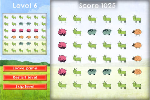 Country Paradise Farm - FREE - Slide Rows And Match Farm Animals Super Puzzle Game screenshot 2