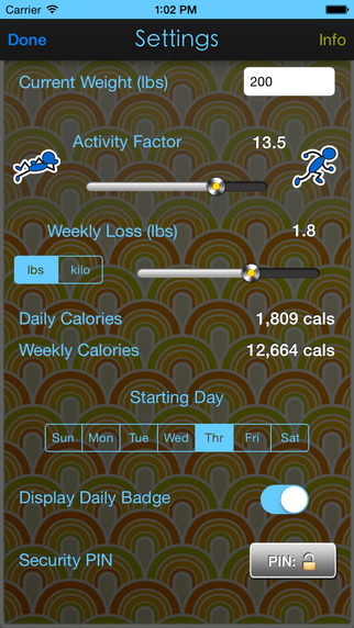 【免費健康App】Calorie Count Down Lite-APP點子