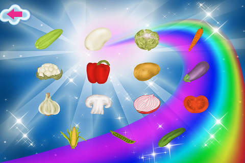 Vegetables Jump Magical Game screenshot 2