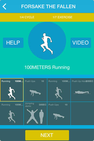 Instant Cardio Training - 100+ Exercises and Workouts screenshot 2