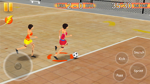 【免費遊戲App】Girls Soccer 2015 : Ultimate soccer coach for football star player and soccer fans skills-APP點子