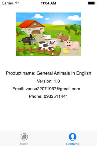 General Animals In English screenshot 2