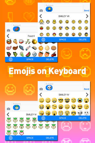 Extra Pixel Emojis - Emoji Keyboard screenshot 2