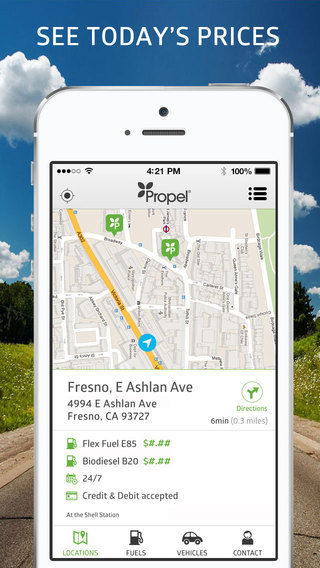 【免費旅遊App】Propel Station Locator – E85 Flex Fuel & clean diesel locations and prices-APP點子