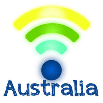 WiFi Free Australia LOGO-APP點子