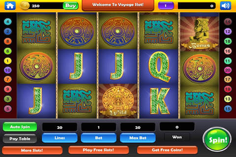 A  Slots Voyage - Free Casino Gambling  with  Coin Packs! screenshot 3