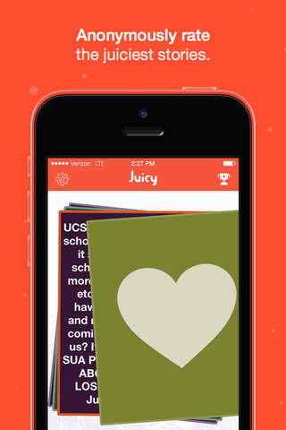 Juicy: Share Your Moments Anonymously screenshot 2