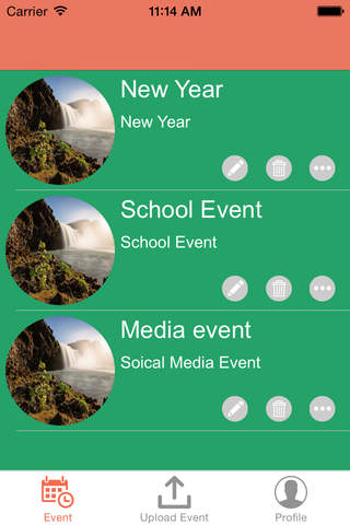 Eventsbegin screenshot 3