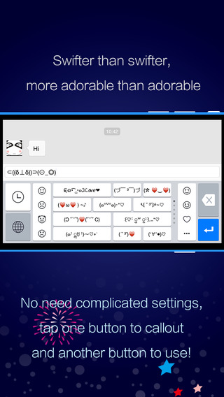 Emoticon Keypad - An emoticon IME that can embed in iOS8 system