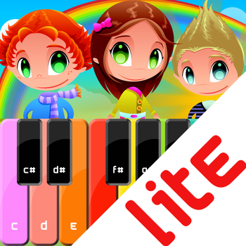 Kids Piano Lite - learn to play nursery, preschool, children songs from music sheets on many intruments LOGO-APP點子