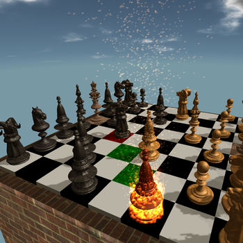 Chess Apocalypse: digital art project LOGO-APP點子