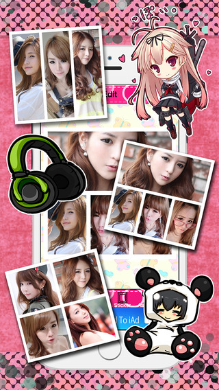 【免費娛樂App】Cute Cartoon Sticker Frame 1-APP點子