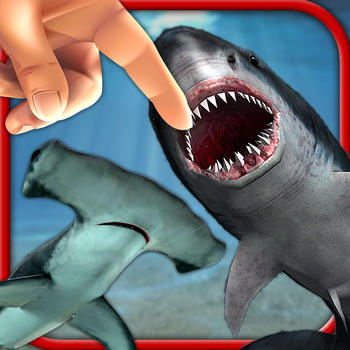 Shark Fingers! 3D Interactive Aquarium FREE LOGO-APP點子