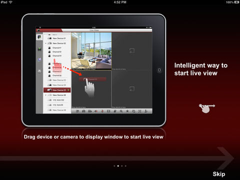 iCamV-MobileHD screenshot 2