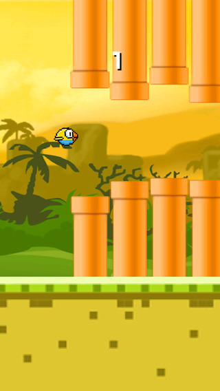 【免費遊戲App】Flappy Super Bird : Mission Impossible-APP點子