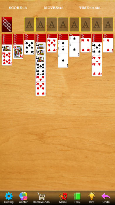 Screenshot 2 Solitaire Карточные игры HD бесплатно (4 в 1)