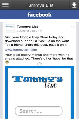 Tummys List screenshot 2