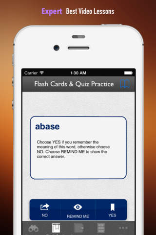 GRE Vocabulary Builder and Flashcards: Exam Prep Reference with Cheat Sheets and Video Guide screenshot 4