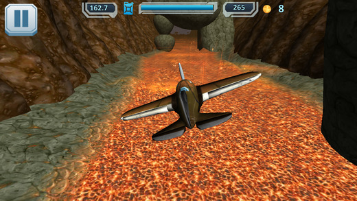 【免費遊戲App】Airplanes VS Volcano 3D PRO-APP點子